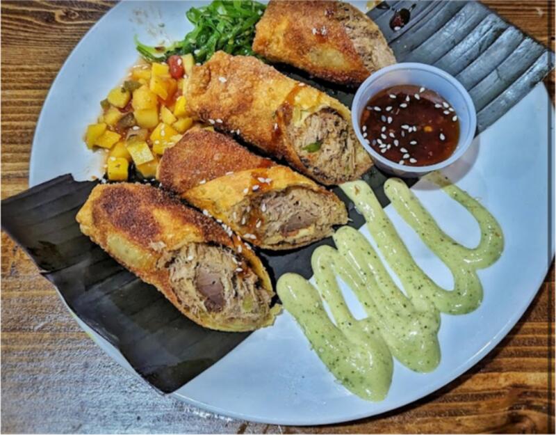 Pulled Pork Egg Rolls